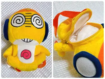 쿠루루 소장 개구리 중사 케로로 봉제 인형 미니백 파우치