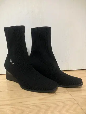 YELLO 삭스 부츠 M 블랙