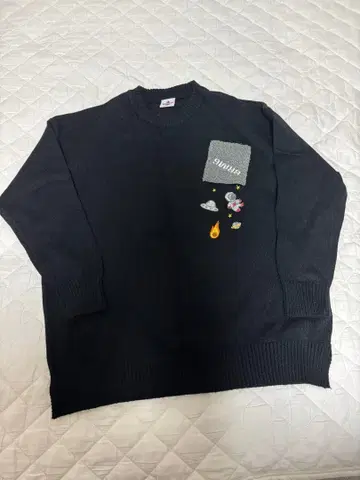 HOOK 우주 비행사 자수 맨투맨