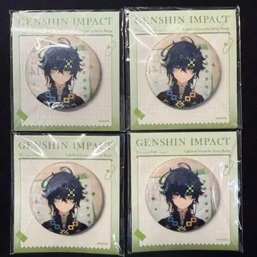 원신 키니치 캔뱃지 공식 정품 4점