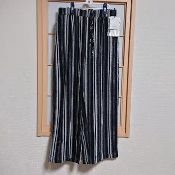 안티카 스트라이프 캐주얼 팬츠 M