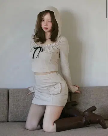 [ ANDMARY ] 새상품 Gather frill set up 앤드마리