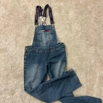 TOMMY GIRL 데님 오버롤 인디고 블루