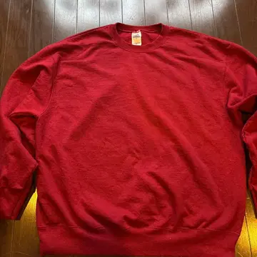 90년대~00년대 후르츠 무지 맨투맨 XL 구제 의류