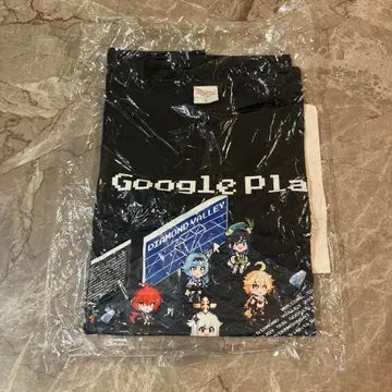 [ 새상품 미사용 ] Google Play 학원 아이돌 마스터 T셔츠