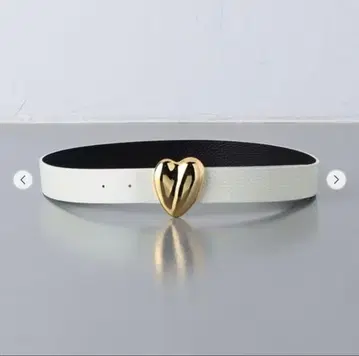 유나이티드 애로우즈 하트 버클 벨트 골드