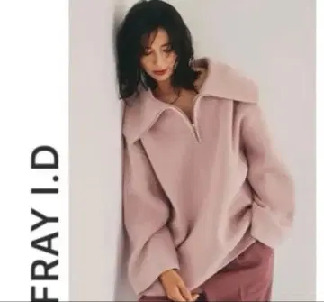 FRAY I.D 빅칼라 니트 오버사이즈 니트