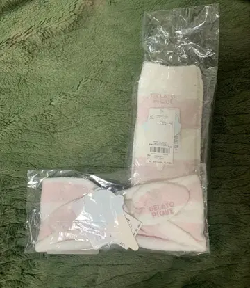 [ 미사용 ] GELATO PIQUE 삭스 헤어밴드