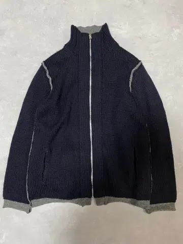 UNITED ARROWS BLUE:LABEL 리버서블 니트