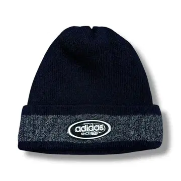90s 00s adidas 아디다스 비니 니트 모자 빈티지