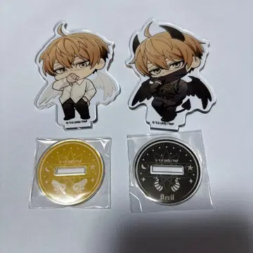 도원암귀 파보테리아 천사와 악마 코우고우자키 진 SD 아크릴 스탠드 세트