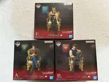 제일복권 죠죠 월드 피규어 죠나단 죠셉 쿠죠 죠린