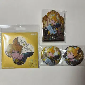 하츠네 미쿠 카가미네 렌 영채 캔뱃지 코스터 키링 중국