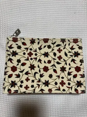 [새상품급] 이치자와 신자부로 캔버스 파우치 꽃무늬