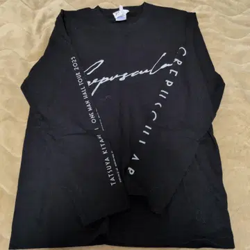 CREPUSCULAR 티셔츠 키타니 타츠야 라이브 티셔츠 2025