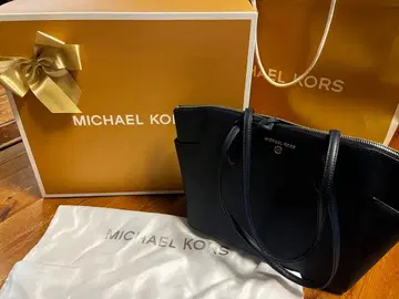 MICHAEL KORS 네이비 토트백
