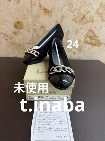 미사용 t.inaba 체인 펌프스 다이애나 긴자 카네마츠 좋아하는 분들도