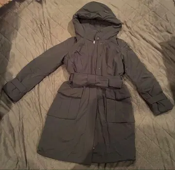 USED 후드 부착 다운 자켓 PLST 20020801 사이즈 2