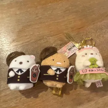 스미코구라시 GODIVA 돈카츠, 시로쿠마 와 한정판 봉제 인형 고양이