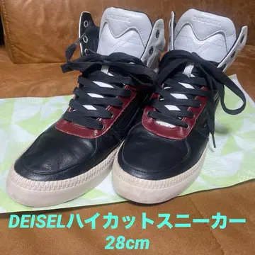 DEISEL 하이컷 스니커즈 28cm