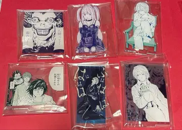 제일복권 데스노트 G상 아크릴 스탠드 6종 세트