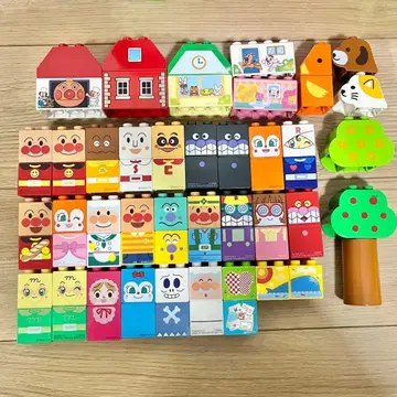 호빵맨 첫 블록 웨건