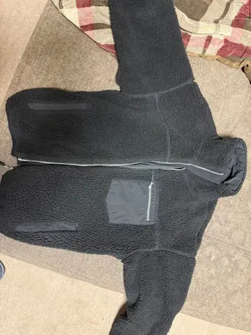 Luis's 블랙 플리스 자켓 S