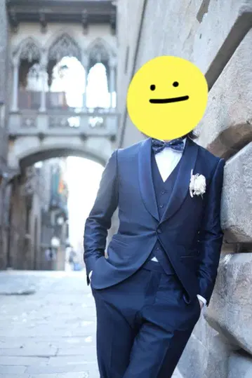 TOMORROWLAND PILGRIM 턱시도 네이비 기타 세트