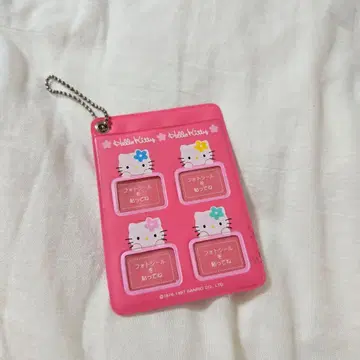 헤이세이 레트로 당시물 헬로키티 패스 케이스 산리오 1997년