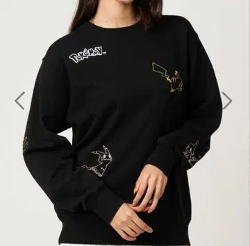 그라니프 포켓몬 콜라보 맨투맨 피카츄 S 사이즈