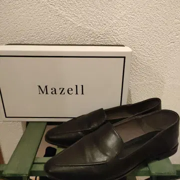 Mazell 2WAY 소프트 모카 로퍼 블랙 37