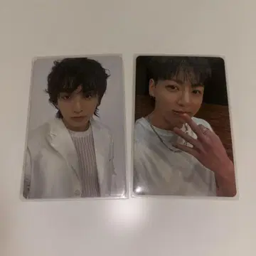 BTS 정국 GOLDEN 유니버셜 럭키 드로우 포토카드