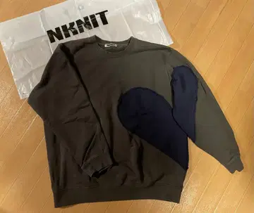 NKNIT pattern pullover sweat 사이즈 0