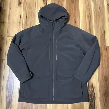 유니클로 하이브리드 다운 후드티 XL