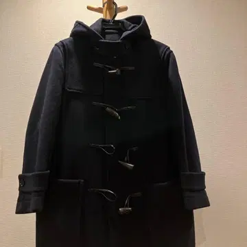 드레 스테리아 더플 코트 블랙 사이즈 38