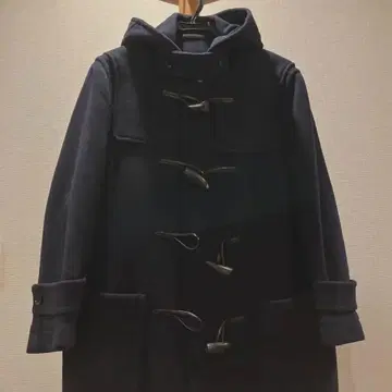 드레 스테리아 더플 코트 블랙 사이즈 38