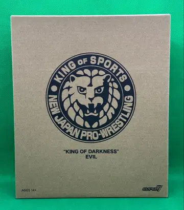 미개봉 킹 오브 다크니스 EVIL 신일본 프로레슬링 7인치 피규어