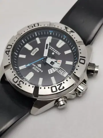 전파 시계 시티즌 프로마스터 다이버 기능 전파 솔라 H112