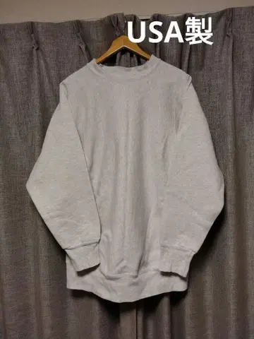 USA제 리버스 위브 크루 맨투맨 애쉬 그레이 트레이닝복 후드티