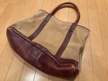 LANDS' END 가죽 토트백 소가죽 스웨이드 ll비니 좋아하는 분에게