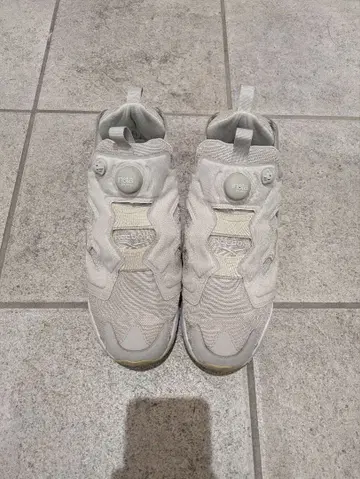 리복 인스타펌프 퓨리 그레이