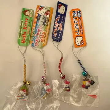 지역 한정 키티 4개 묶음 판매 오사카, 효고, 아와지, 시마네