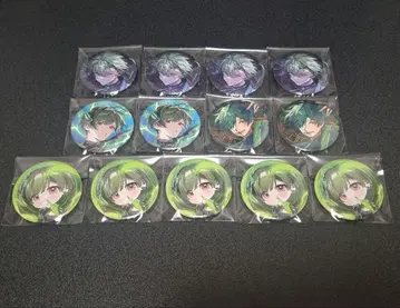 시쿠포니 스치 캔뱃지 13개