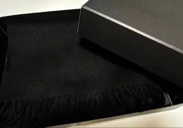 남녀 공용 캐시미어 100% 머플러 블랙 (새상품)