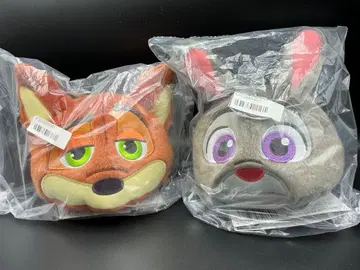 닉 와일드 & 주디 홉스 봉제 인형 2개 세트 미개봉 새상품