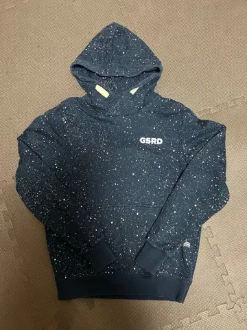 GSRD 네이비 스플래터 후드티