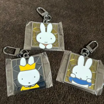 미피 가챠 메탈 키체인 3종 세트