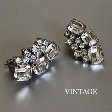 0713 빈티지 귀찌 클리어 비쥬