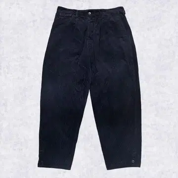 MONITALY 모니탈리 원턱 코듀로이 블랙 USA제