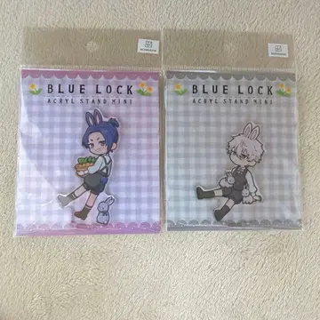블루 록 아크릴 스탠드mini Rabbit 나기 세이시로 미카게 레오